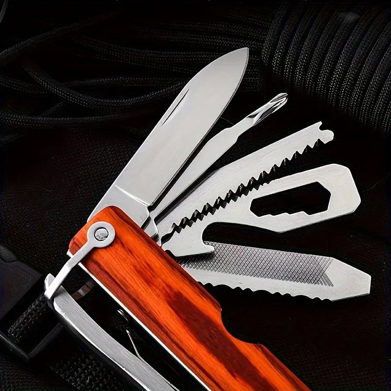 Damaly,Thickened High-quality Multifunctional Car Safety Hammer 16-in-1 Ax Hammer Outdoor Hardware Tool