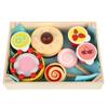 Wooden Pretend Play Kitchen Set: Children's Fruit and Vegetable Cutting Toy