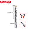 Xinjiahui 10x25mm Hammer Drill Bit
