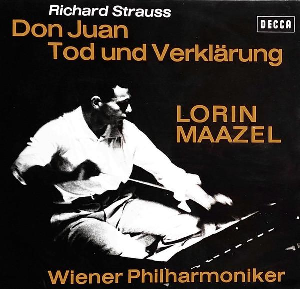 LP Record STRAUSS MAAZEL VIENNA PHILHARMONI Don Juan Tod Und Verklarung SXL6134 Decca Germany Classical Used