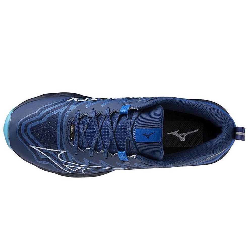 Sportschuhe Mizuno blau Wave Daichi 8 Gtx