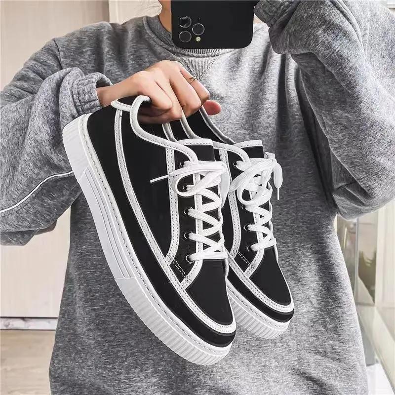 Male Shoe Soft Korean Style Non Slip Sneakers On Sale Classic Original Non-leather Adults Hiking Deals Luxury Men's Casual Shoes