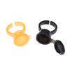 50Pcs Tattoo Pigment Ink Ring Cup Holder With Lid Cover Cap For Microblading