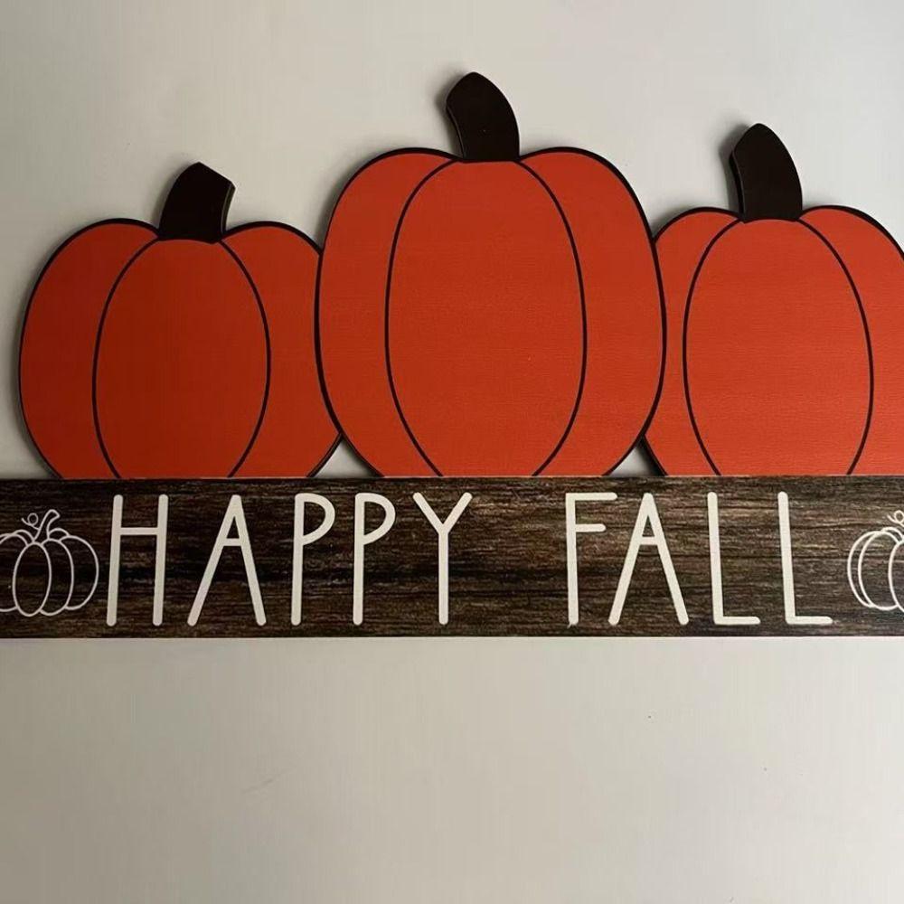 Cute Halloween Desk Decoration Funny Pumpkin Table Sign Halloween Ornaments  Living Room