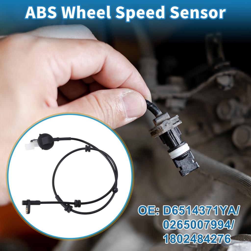 ABSOPRO ABS Wheel Speed Rear Left and Right ABS Braking System Part Compatible with Mazda 2 Sensors, Sensors, Anti-Lock Sensors, Numbers
