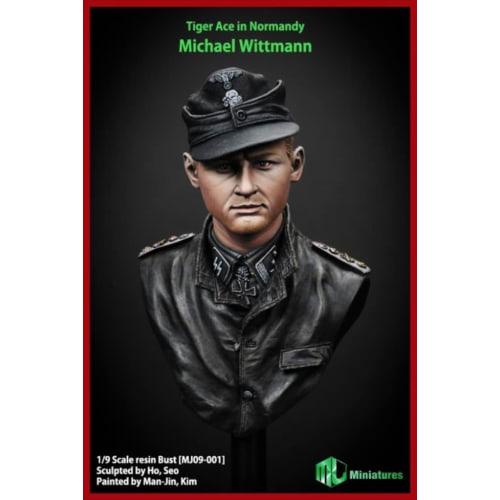 

Tori Factory 1/9 MJ Figure Series Tiger Ace of Normandy Michael Wittmann Bust Model Resin Kit MJ09-001 Molded in Color
