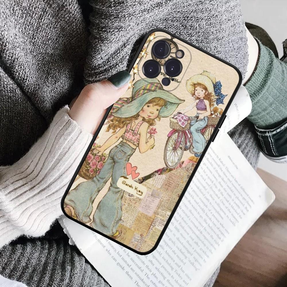 

Sarah Kay Girls Phone Case For IPhone 16 15 8 7 6 6S Plus X SE XR XS 14 11 12 13 Mini Pro Max Mobile Case iPhone 16