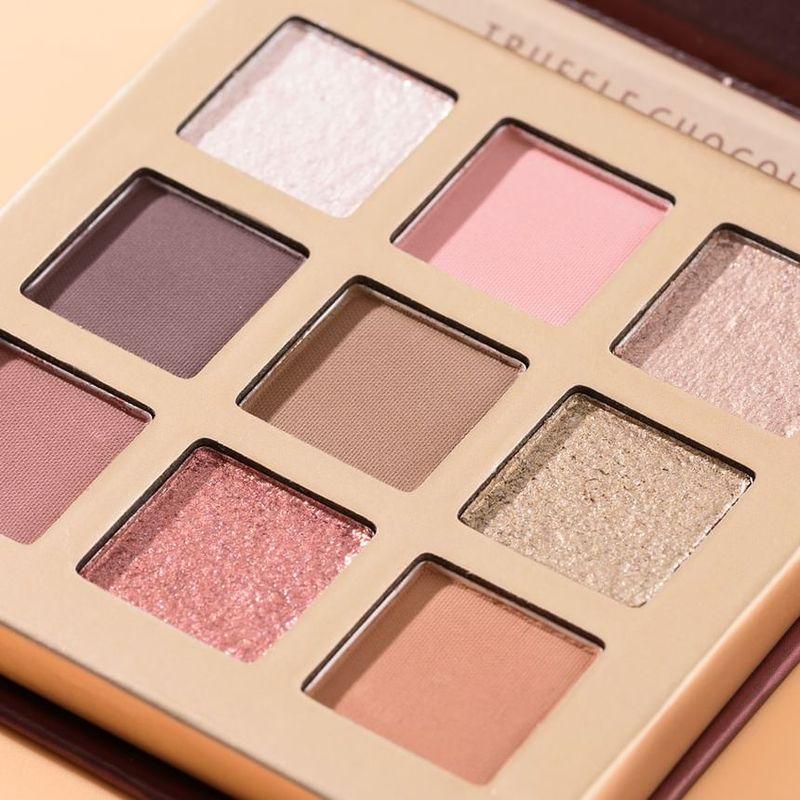 BEAUTY GLAZED - 9-Color Chocolate Eyeshadow Palette - 5 Types