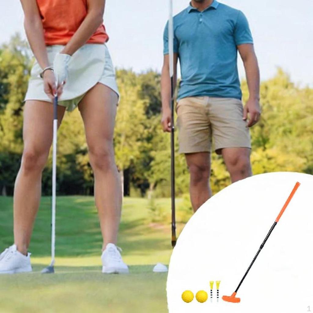 Adjustable Golf Putter for Home Practice with 2 Shirts And Balls Children Adults