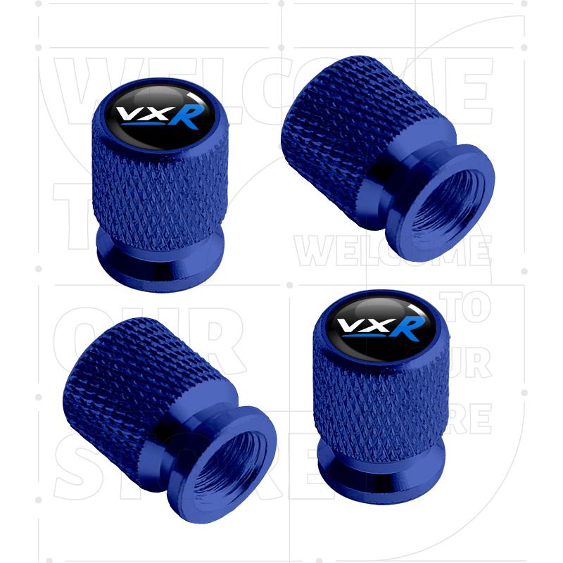 For Vauxhall VXR Astra Adam Zafira Opel Vectra LOGO 4pcs Car Wheel Tire Valve Aluminum Caps Tyre Stem Covers Airdust Waterproof wn3