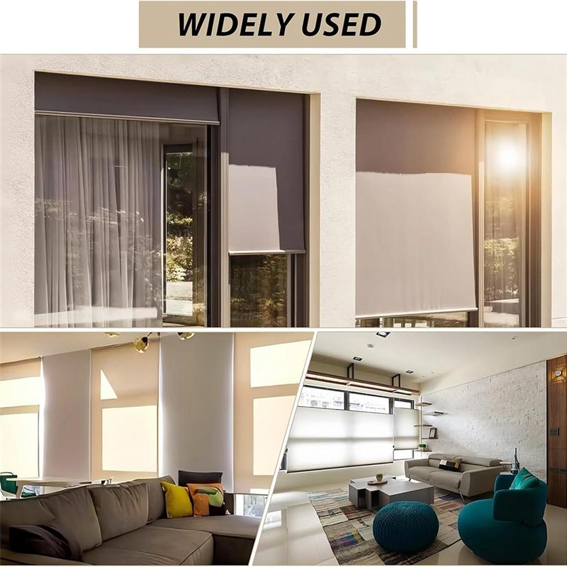 ABMH-Universal For Outdoor Sun Shades And Roller Blinds-Beige 8Pcs Bungee Ball Receiver Bracket Kits