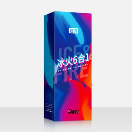 Mingliu Ultra-Thin 002 Dotted Ribbed Condoms - 10 Pack