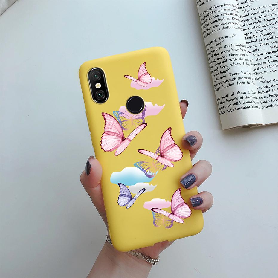 for Xiomi Xiaomi Mi A2 Lite Case Cover Daisy Flower Painted Soft Silicone Phone Case for Xiaomi Mi A2 A 2 MiA2 Lite Bumper Coque