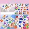 Alphabet Wooden And Number Matching Puzzle For Kids Preschool Play Education