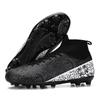 Football Shoes   Unisex Football Boots Lace High Elastic Socks Training Artificial Captain Outdoor Sports Training Football Shoes