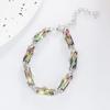 Colorful Crystal Leaf Bracelet