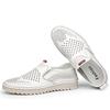 Fashion Mens Shoes Casual Luxury Brand Summer Men Loafers  Leather Moccasins Light Breathable Boat Shoes Zapatillas Hombre