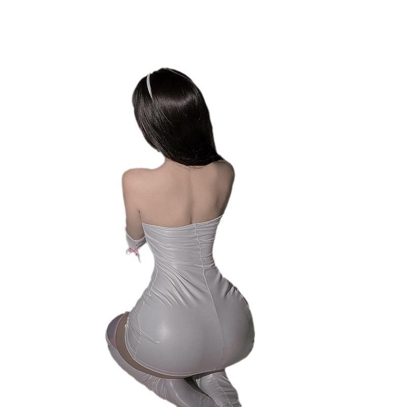 Sexy lingerie sexy bunny passion hollowed out tight buttocks pure lust seduction uniform flirting