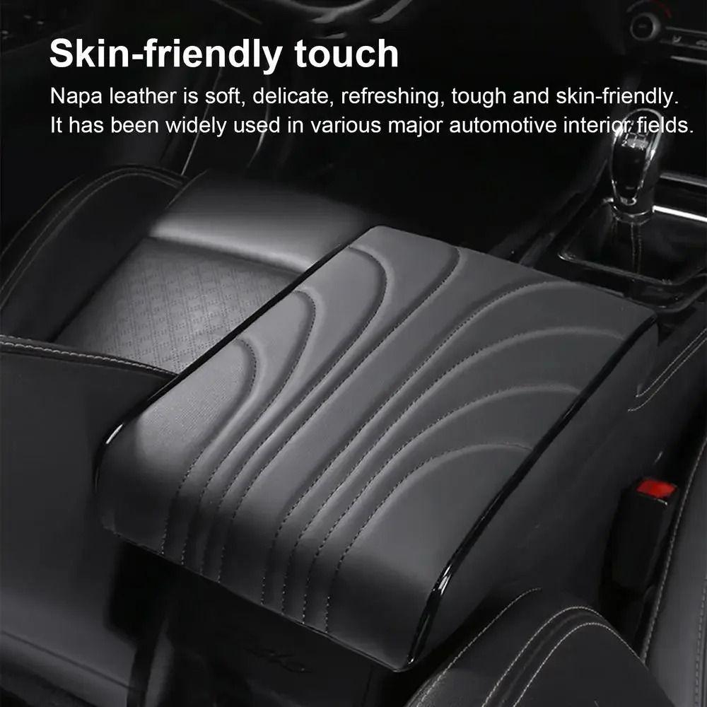Thick Center Console Cover Comfortable Car Elbow Support Pad Car Armrest Mat  Arm Height Increasing