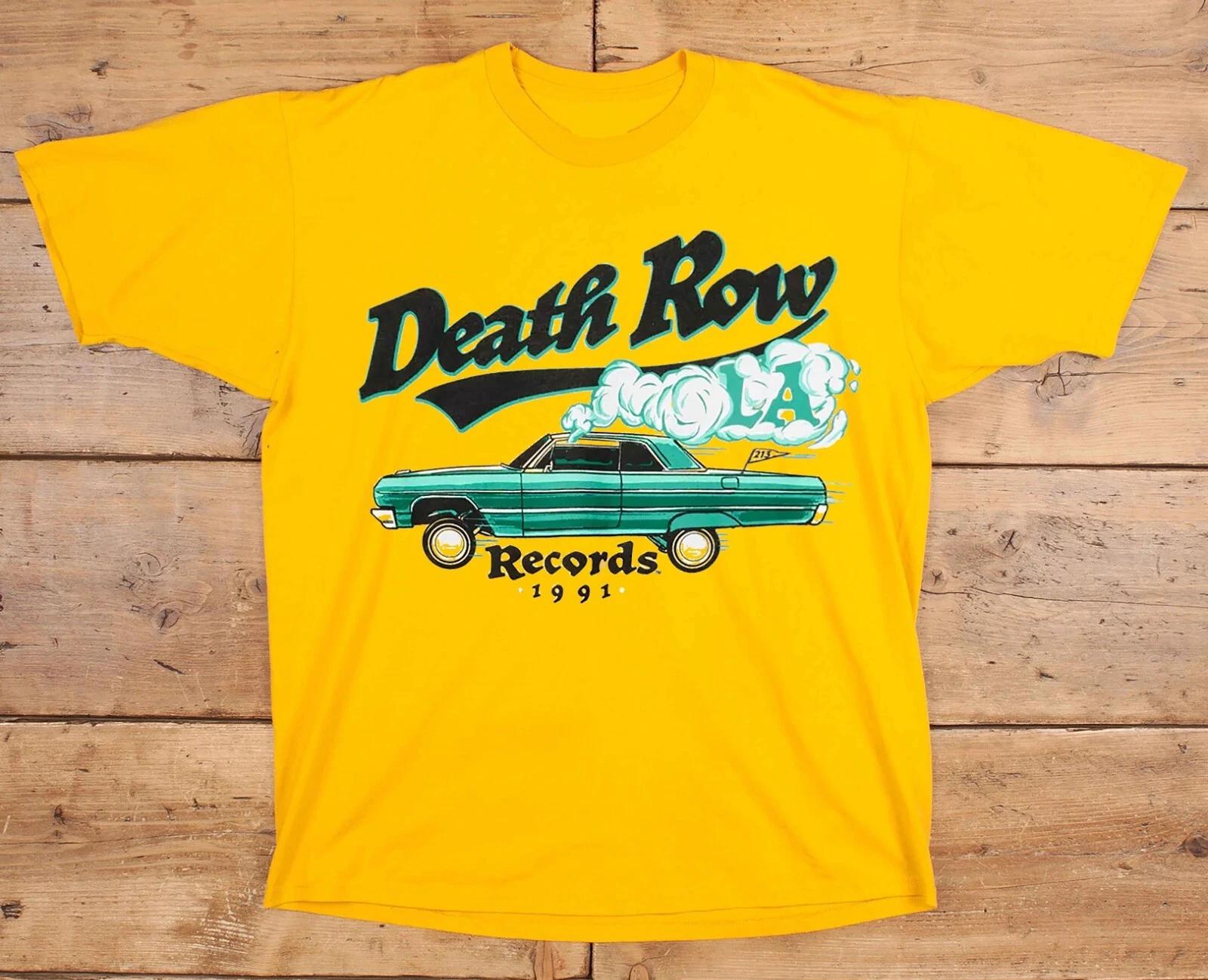 Death Row Records 1991 Cotton T -Shirt XL 3XL