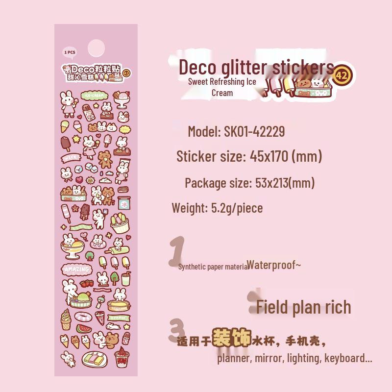 Muzili Deco Dot Stickers - Little Nose Ga - M5 Journal Decoration
