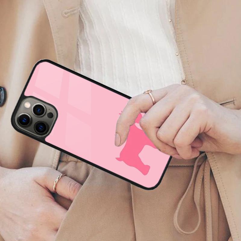 Miniature Schnauzer dog art Magnetic Phone Case For APPLE iPhone 17 Air 16 14 13 12 Pro Max 15 Plus Charge With MagSafe Cover