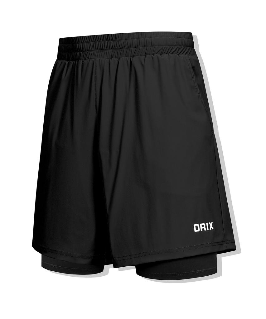 DRIX 2In1 Active Leggings Multi Shorts_5 Colors