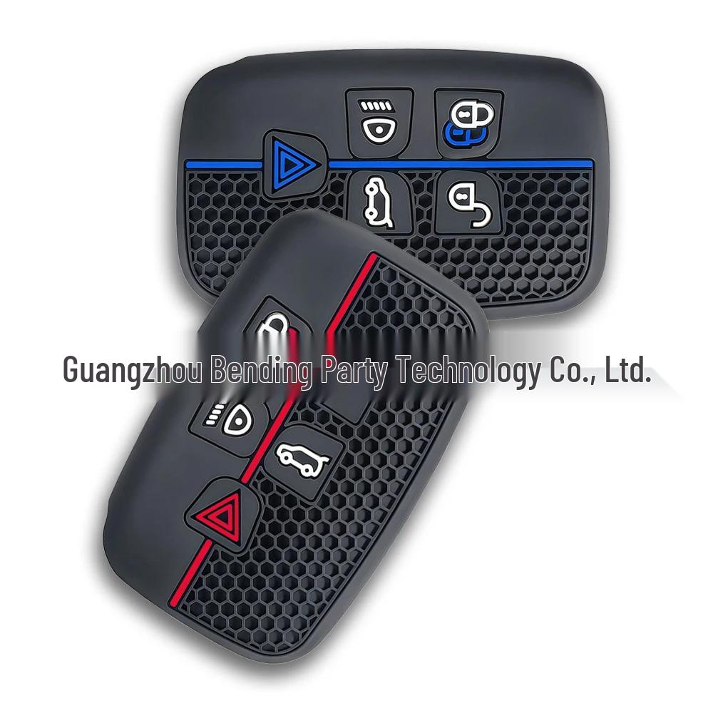 Silicone Key Cover for Land Rover Discovery 4 & Range Rover Evoque 5 - Remote Control Protection