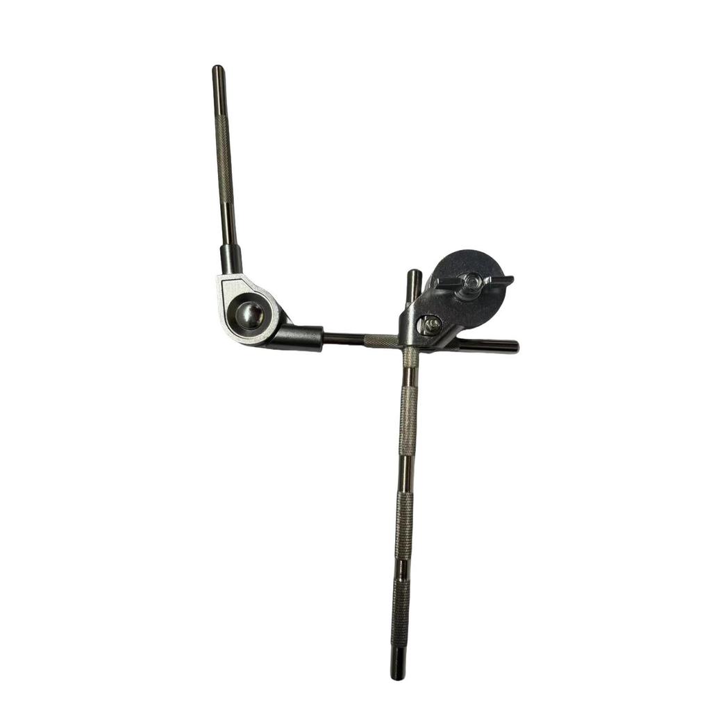 Universal Jazz Drum Rack & Accessories: Cowbell, Cymbal, Hi-Hat Stand & Extension Bracket