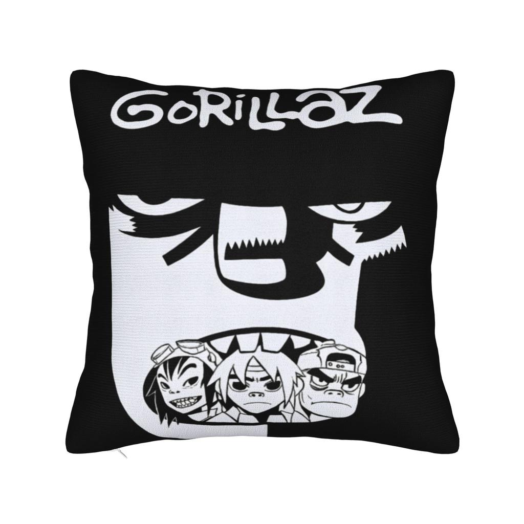 Gorillazs Pillow Cover  Custom Cushion Cover Vintage Pillow Case For Office Car Home Decor