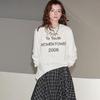 Chuyu Women's Light Cloud Yarn Long Sleeve Printed T-shirt