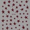 Five-Pointed Star Nail Stickers Foil Hollow Star Decals Flexible Hand-Painted Pentagram Self-Adhesive Nail Art Stickers