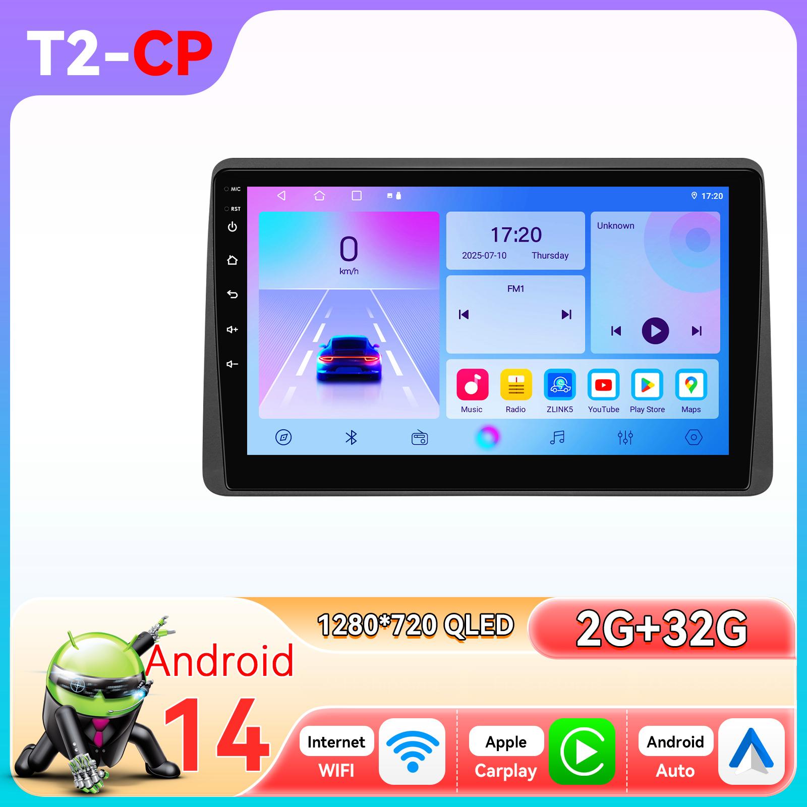 

Hizpo Мультимедийный плеер Snapdragon Android для Renault Duster HM 2 II 2020-2021 Arkana 1 I 2019-2021 Авто Carplay Стерео Интеллектуальный Экран GPS T2CP 4Core 2G 32G