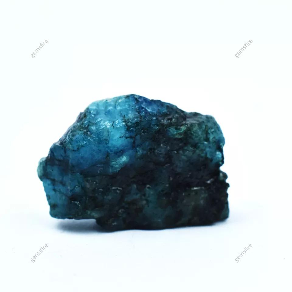 Natural Blue Aquamarine Loose Gemstone 219.56 Ct Uncut Raw Rough for Lapidary and Gem Collections