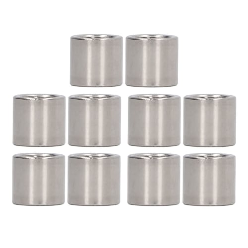 Stainless Steel Coupling Nut M10 SUS304 M10 X 14 X 13mm for DIY Tools, Machinery, Automotive, and Home Use