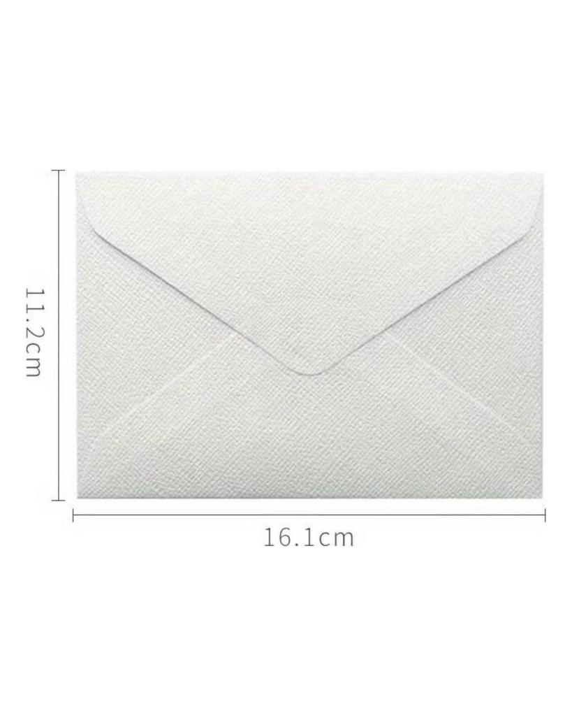 10pcs Vintage Linen Envelopes DIY Postcard Wedding Invitation Card Cover Gift Wrap Envelopes Korean Stationery Office Supplies