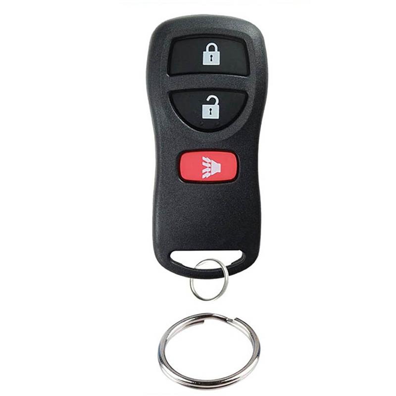 NEW-Uncut Transponder Key Car Remote 2Set Replacement Key Fob For Nissan For Model K BRASTU15, CWTWB1U733, ID 46, NI04T