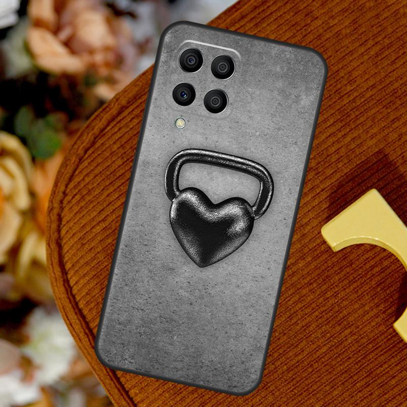 Kulturistika Gym Fitness pro Samsung Galaxy M23 M33 M13 M53 M11 M51 M14 M34 M54 M15 M55 M20 M30s M12 M32 M52 pouzdro