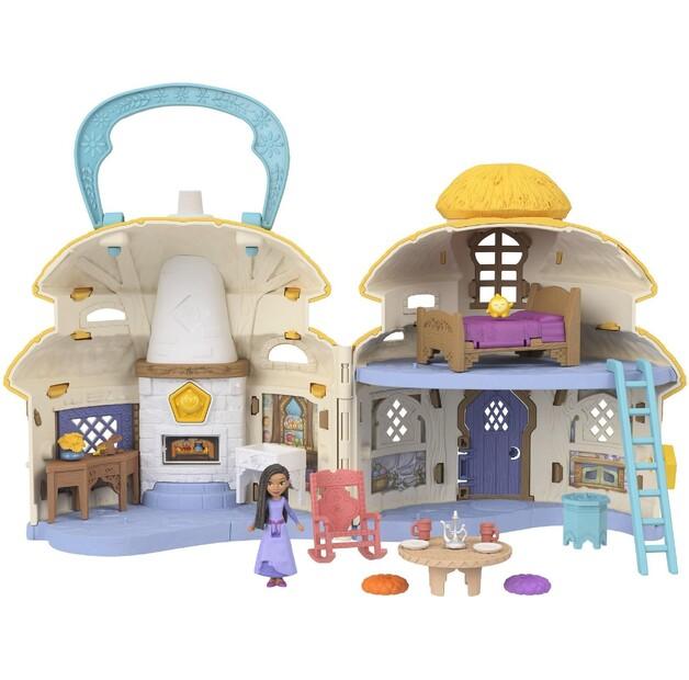 Casa de bonecas Mattel Disney Wish Desejo Casa de Esha das Rosas HRH76