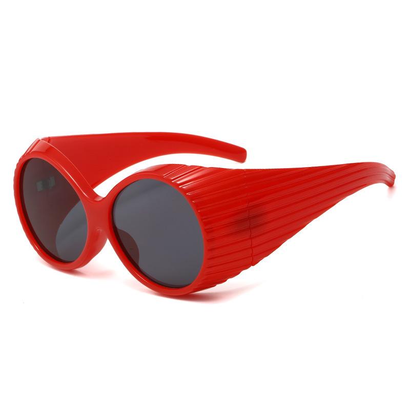 

Retro Steampunk Round Sunglasses for Women Men UV400 Protection Luxury Fashion Brand New Frame Design as picture