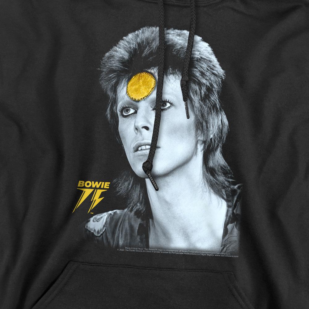 David Bowie Men's Golden Bowie Hoodie