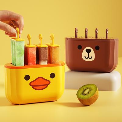 Eisformen für Kinder Haushalts-Eisformen Eiswürfelbehälter Eis am Stiel- und Popsicle-Formen