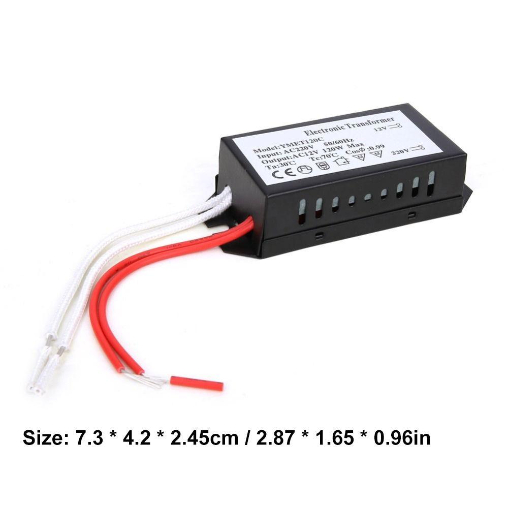 220V To 12V Electronic Transformer Dimming Segmentation Smart Power Supply Driver Remote Control 60W/120W/160W Voltage Converter