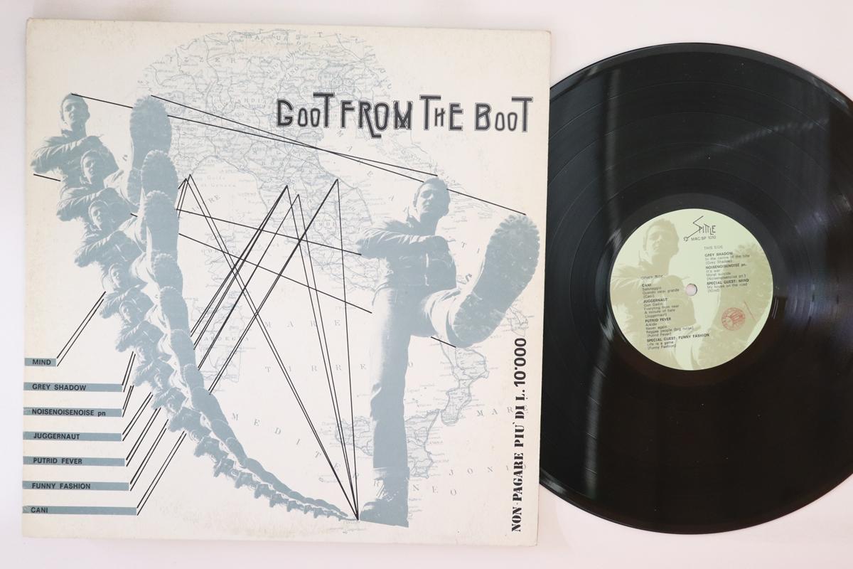 

LP Record VARIOUS Goot From The Boot MACSP1010 SPITTLE 1984 Italy Rock Used