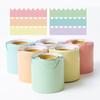 Solid Color Decorative Blackboard and Bulletin Board Border Stickers