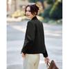 TERRE BLEUE Women's Double-Breasted Commuter Blazer