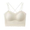 Beauty Back Sling Vest, Summer Thin Lace Inner Cover with Chest Pad Bra Integrated Tube Top and Outer Wear