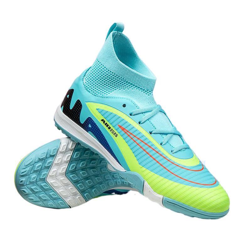 2025 Cross Football Shoes - Unisex Long Spikes for Artificial Turf, Perfect for Students and Teens in Training and Sports