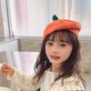 Keep Warm Knitted Hat Orange Parent-Child Hat Personality Pumpkin Beret  Halloween Decoration