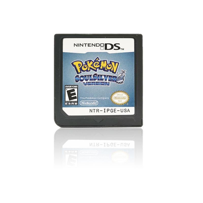

Картридж-картридж для портативной консоли для видеоигр Nintend DS 3DS NDSi NDS Lite SOULSILVER